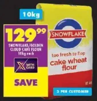 Snowflake Golden Cloud Cake Flour Kg Each Offer At Shoprite