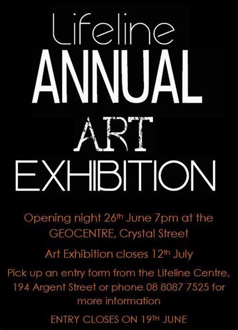 Ilovebrokenhill Lifeline Broken Hill S Annual Art Exhibition