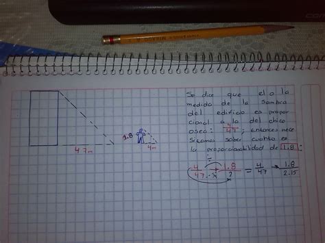 Calcula La Altura De Un Edificio Que Proyecta Una Sombra De M En El