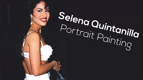 How To Draw Selena Quintanilla Portrait Easy Marker Painting For