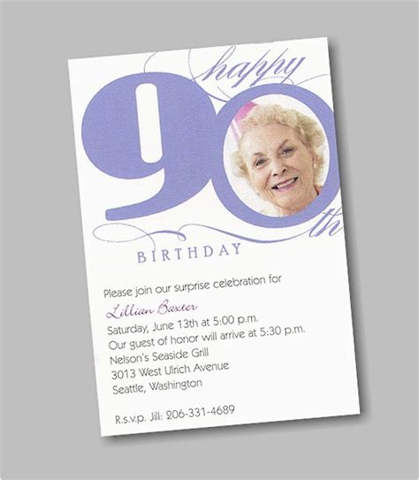 Free Printable Th Birthday Invitation Templates Printable Templates