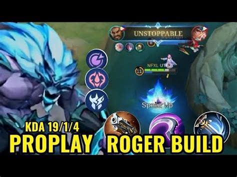 Roger Insane Damage Mlbb Gameplay YouTube