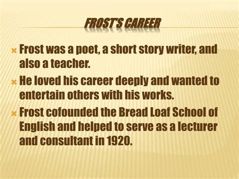 PPT - Robert Frost’s Life and Accomplishments PowerPoint Presentation ...