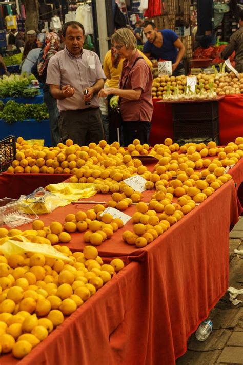 Shoppers Buy Oranges Editorial Photo Image Of Piles 46530441