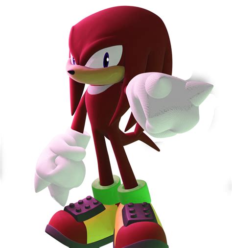 Knuckles The Echidna Render Uekawa Sonic Advance By Piggy2pro On Deviantart