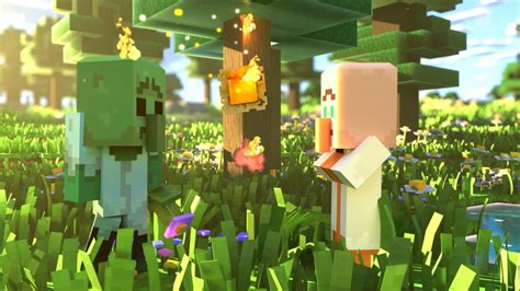 Minecraft Legends Review Pc Gamer