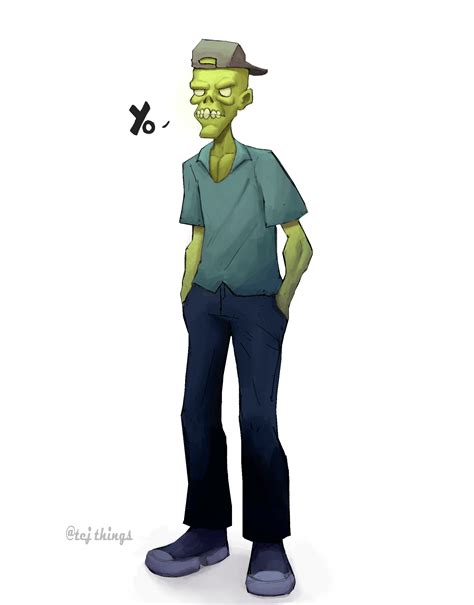 Heres A Zombie Practice Sketch I Did Yesterday 🧟 Rjazza