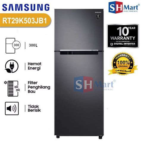 Jual KULKAS 2 PINTU SAMSUNG INVERTER RT29K503JB1 RT29 All Around