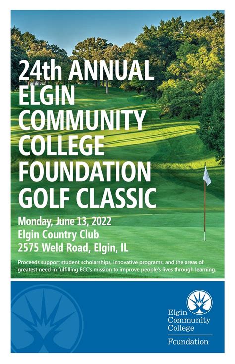 Ecc Foundation Golf Classic Program