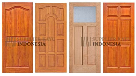 Daftar Harga Pintu Kayu Utama Pintu Single Dan Lengkung