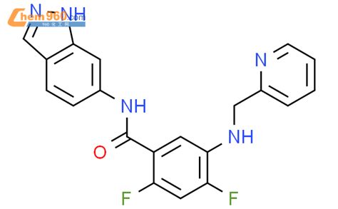 482620 10 0 BENZAMIDE 2 4 DIFLUORO N 1H INDAZOL 6 YL 5 2