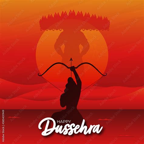 Happy Dussehra Ravan And Ram Silhouette Ravan Silhouette Dasara Png Hot Sex Picture