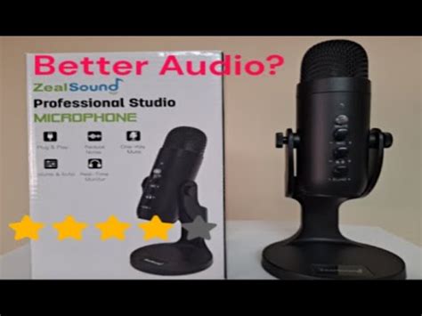 Unboxing Zealsound K Professional Studio Microphone Youtube