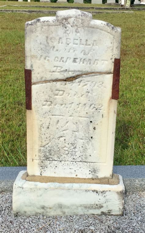 Isabella Gibson Capehart 1793 1862 Find A Grave Memorial