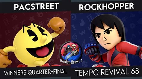 Tempo Revival Pacstreet Pac Man Vs Rockhopper Mii Brawler