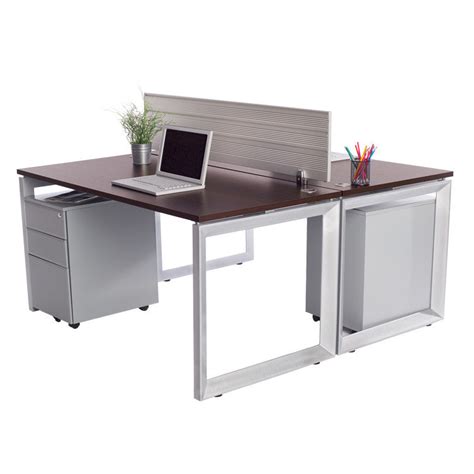 2 Pack Options Workstations with File Storage – Online Office Furniture