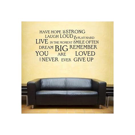 Inspirational Vinyl Wall Quotes. QuotesGram