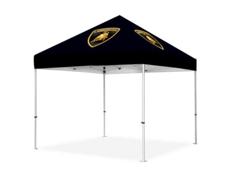 10×10 Aluminum Frame Tent Kit Fos Branding