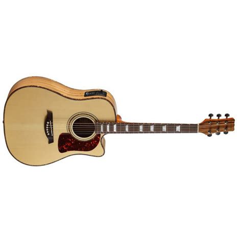 MARTINEZ Электроакустическая гитара W-124 BC N 6-струнная, корпус Ель 4 ...