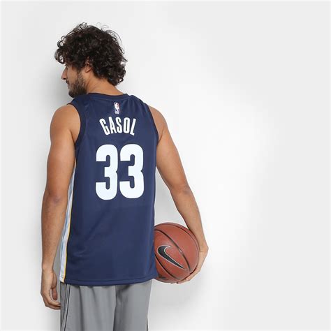 Regata Swingman Nba Memphis Grizzlies Marc Gasol Jersey Road Nike