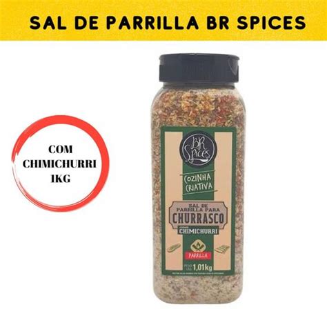 Sal Parrilla Chimichurri 1 010kg Churrasco Tempero Br Spices