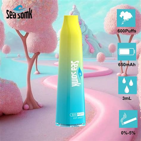 Seasomk Compliant Factory CE Certificate 600 Puffs Disposable Vape