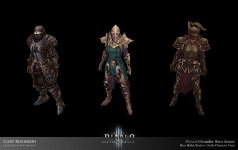 Diablo Crusader Female Armor