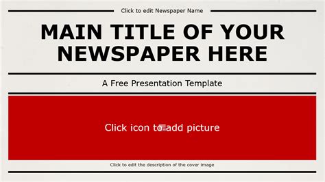 Newspaper Templates For Powerpoint