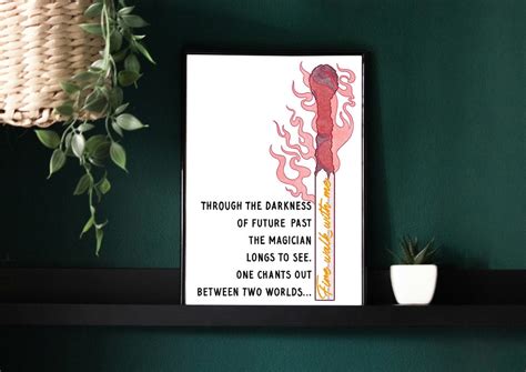 Twin Peaks Fire Walk With Me Poem A4 Art Print Etsy