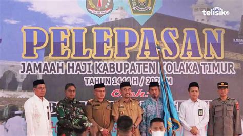 228 Calon Jemaah Haji Asal Kolaka Timur Berangkat Dalam 3 Kloter