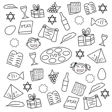 Passover Story Coloring Pages