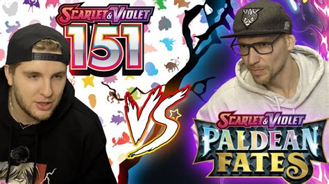 151 Vs Paldean Fates ETB BATTLE YouTube