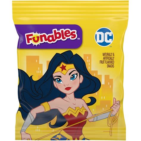 Funables Dc Comics Fruit Snacks 8 0 Oz 10 Count