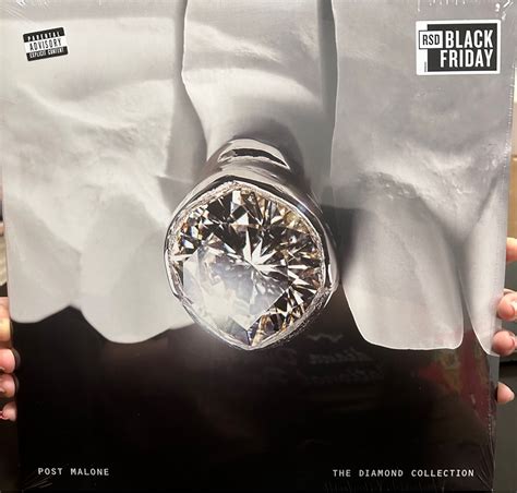 Rsd Post Malone The Diamond Collection Clear Lp Hobbies Toys