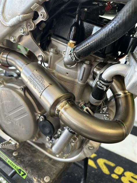 Kawasaki Kx Pro Circuit Ti Muffler System Keefer Inc Tested