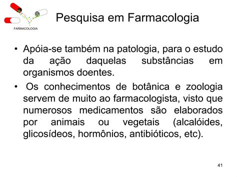 introdução à farmacologia PPT