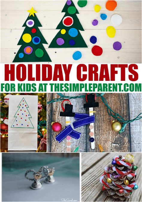 Easy Holiday Crafts for Kids to Make Before Christmas