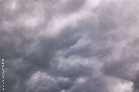 Dark storm clouds in sky, pre-storm condition Stock Photo | Adobe Stock