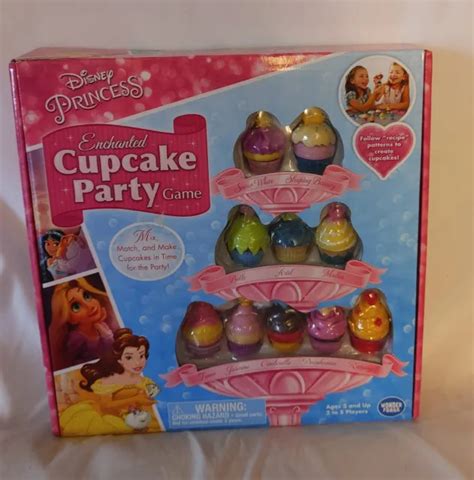 DISNEY PRINCESS ENCHANTED Cupcake Party COMPLETE! Cupcakes £17.02 ...