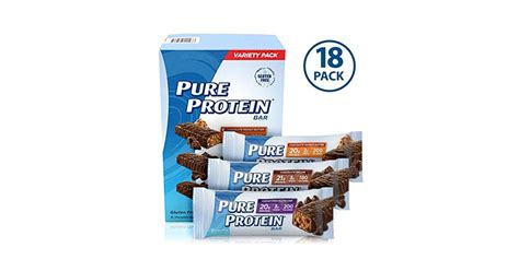 Pure Protein Bar Variety Pack Best Healthy Snacks 2020 Popsugar