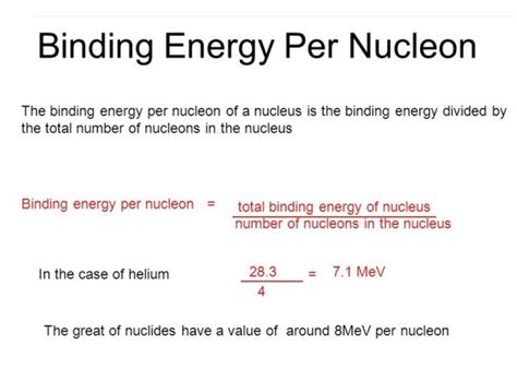 Binding Energy Equation Example - Tessshebaylo