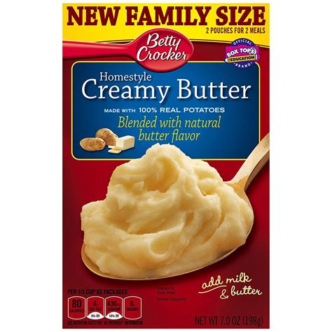 Betty Crocker Homestyle Creamy Butter Potatoes 2 Ct 7 Oz Box Pack Of 12 In 2024 Healthy