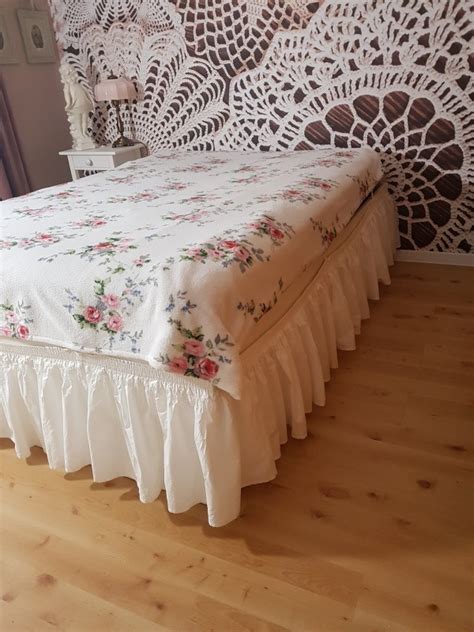 Ikea falbana do łóżka bawełna 460 560 x 40 cm Tarczyn Kup teraz na