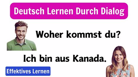 Deutsch Lernen A1 A2 Alltägliche Konversationen Grundlegende