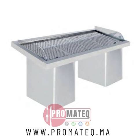 Vitrine A Poisson Inox 1 88 M Nikiionx Maroc PROMATEQ