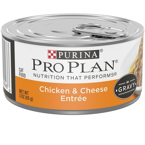 Purina Pro Plan Savor Adult Chicken And Cheese Entree In Gravy Canned Cat