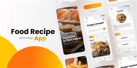 Food Recipe App Ui On Behance