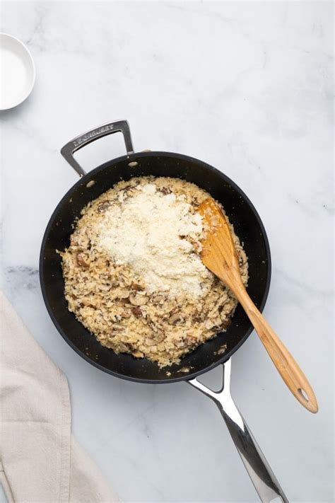 Low Carb Cauliflower Mushroom Risotto Diabetes Strong