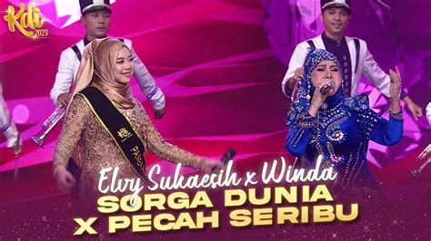 Alus Duet Ummi Elvy Sukaesih Winda Malam Ini Kontes Kdi Youtube