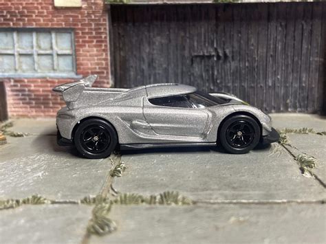 Custom Hot Wheels Koenigsegg Jesko In Gray Blue With Etsy